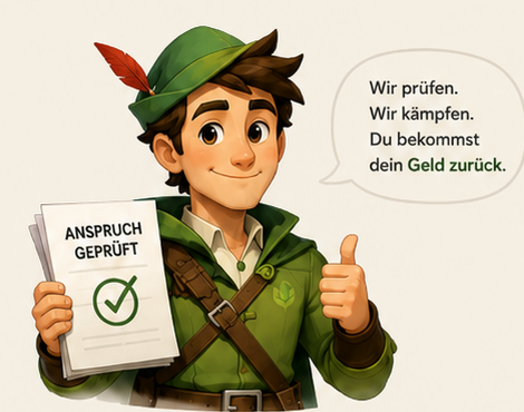 Robin prüft